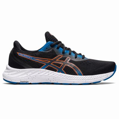 Asics Gel-Excite 8 - Miesten Juoksukengät - Mustat/Kultaiset Oranssi